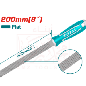 مبرد 8 بوصة مبطط خشابي باليد