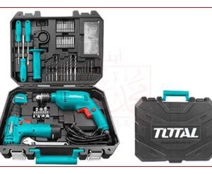 طقم عدة 119 قطعة مع شنيور كهربائي و شنيور بطارية