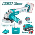 صاروخ قطعية توتال تولز، 20 فولت، 4.5 بوصة ، 1 بطارية 4 أمبير