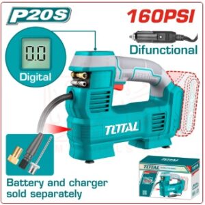 منفاخ 2 بستم 20 فولت بدون بطارية و شاحن (جديد)