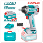 دريل بطارية 1/2 بوصة 500 نيوتن 2 بطارية 4 أمبير