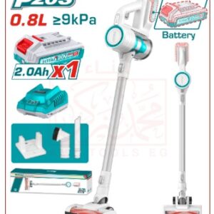 مكنسة بطارية 20 فولت مع بطارية و شاحن