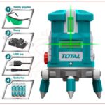 ميزان ليزر 5 خط أخضر 30 متر