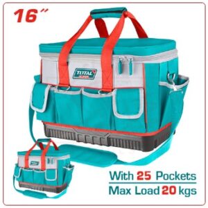 شنطه عده قماش 16 بوصه قاعدة كاوتش مقفولة