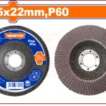 صنفرة مروحية 4.5 بوصة خشانة 60