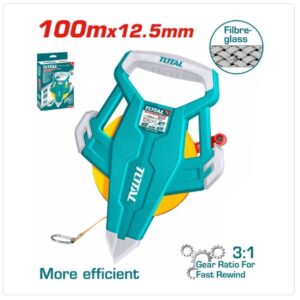 متر فيبر 100م