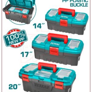 طقم شنط بلاستيك 3 قطع قفل بلاستيك